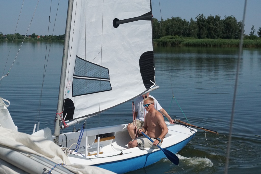 Wypłynęły żaglówki po Puchar Wójta Gminy Kunice         
