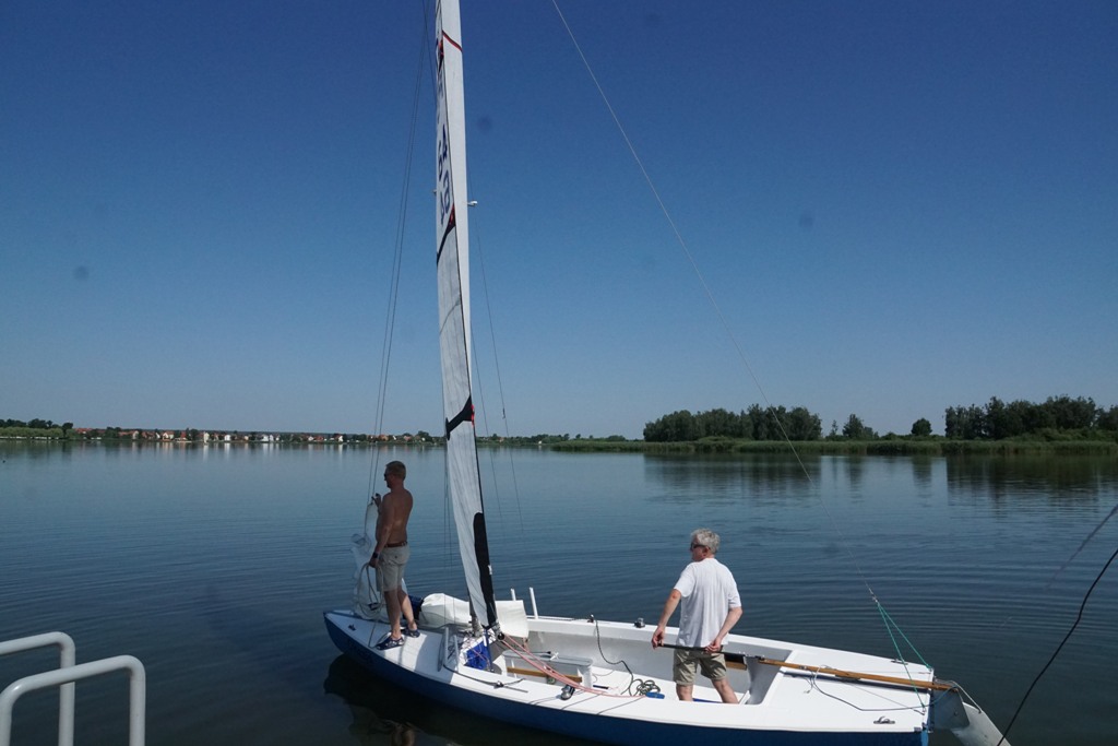 Wypłynęły żaglówki po Puchar Wójta Gminy Kunice         
