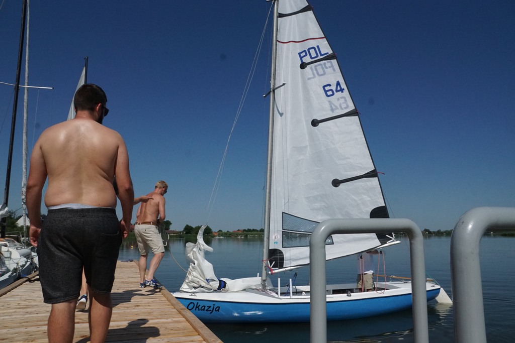 Wypłynęły żaglówki po Puchar Wójta Gminy Kunice         
