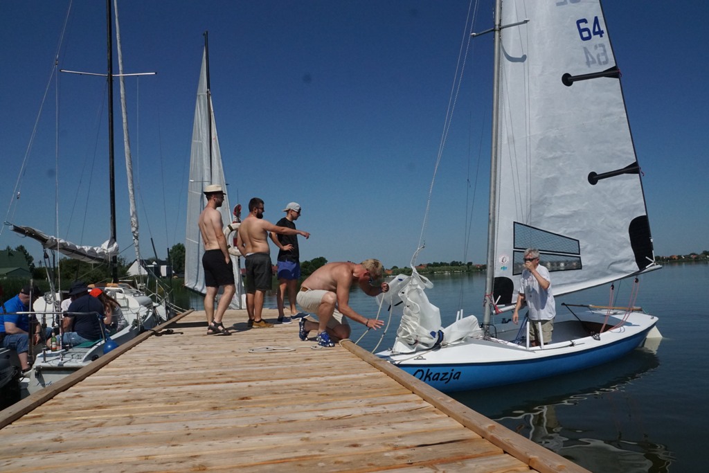 Wypłynęły żaglówki po Puchar Wójta Gminy Kunice         
