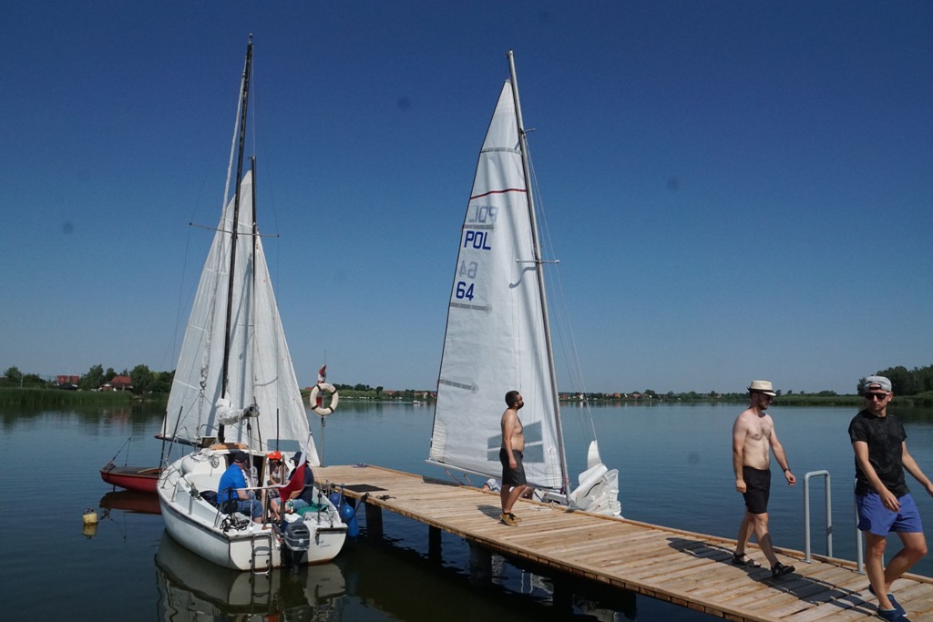 Wypłynęły żaglówki po Puchar Wójta Gminy Kunice         
