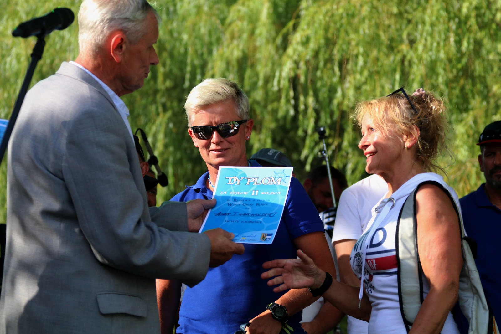 Puchary i dyplomy dla najlepszych w Regatach o Puchar Wójta