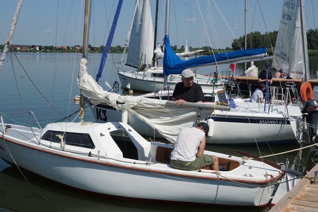 Wypłynęły żaglówki po Puchar Wójta Gminy Kunice         
