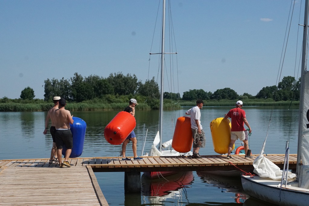 Wypłynęły żaglówki po Puchar Wójta Gminy Kunice         

