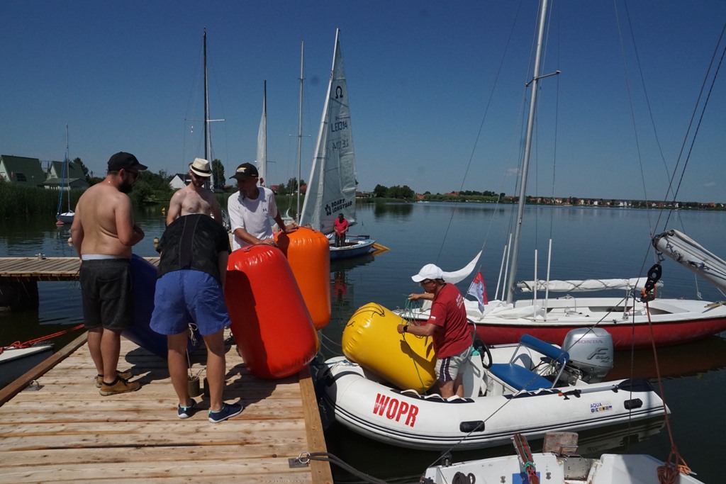 Wypłynęły żaglówki po Puchar Wójta Gminy Kunice         
