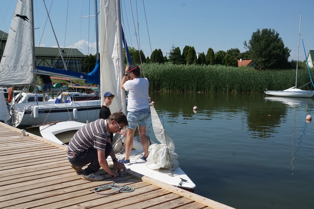 Wypłynęły żaglówki po Puchar Wójta Gminy Kunice         
