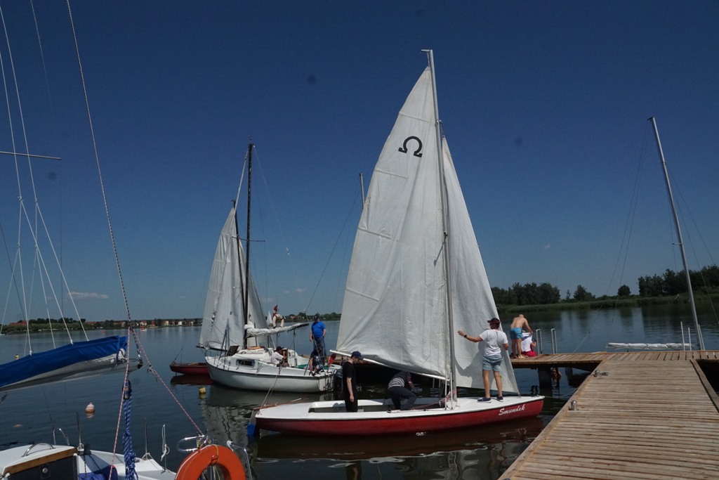 Wypłynęły żaglówki po Puchar Wójta Gminy Kunice         
