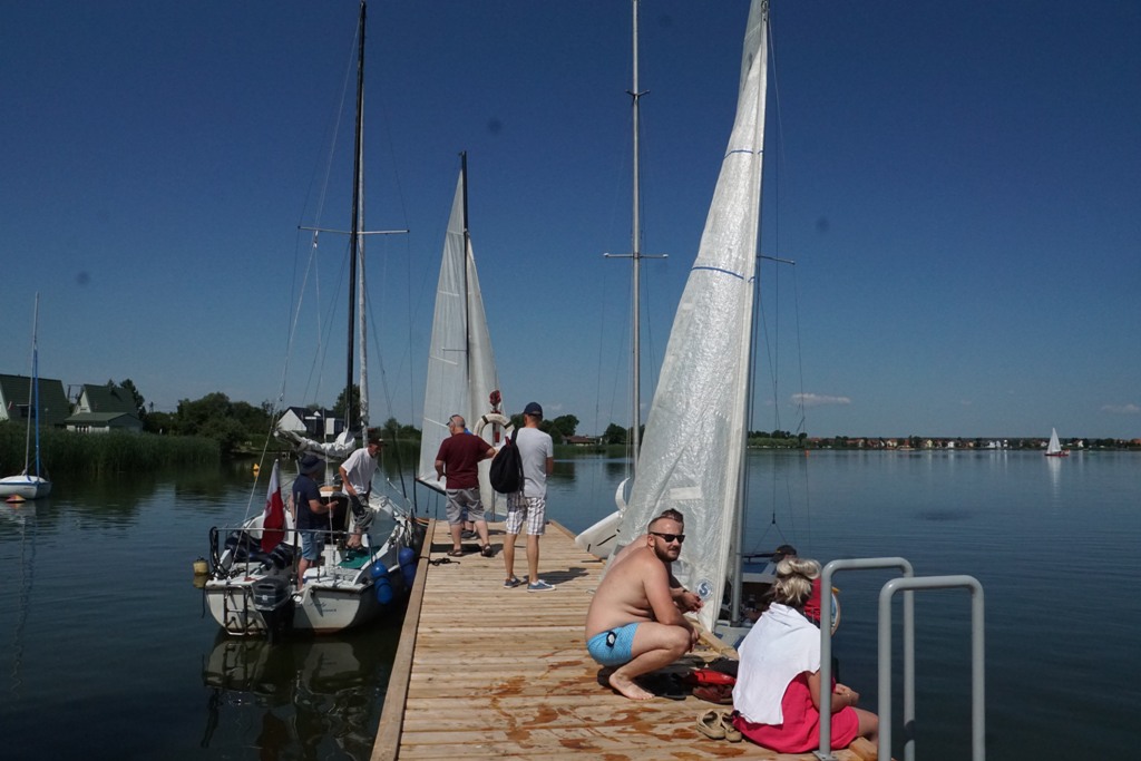 Wypłynęły żaglówki po Puchar Wójta Gminy Kunice         
