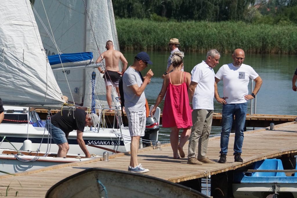 Wypłynęły żaglówki po Puchar Wójta Gminy Kunice         
