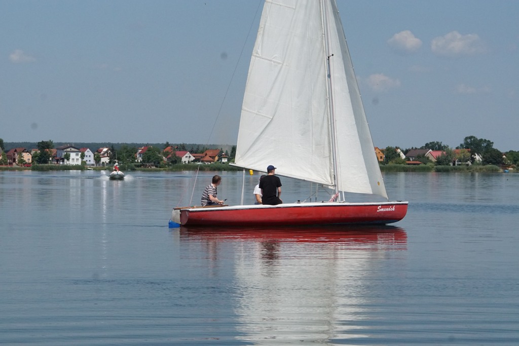Wypłynęły żaglówki po Puchar Wójta Gminy Kunice         
