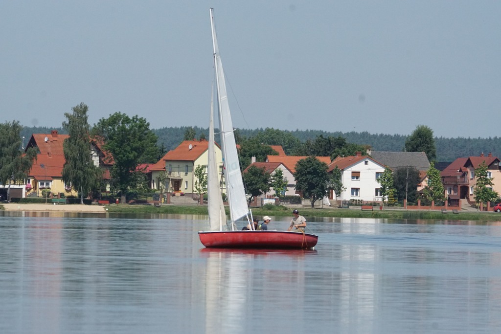 Wypłynęły żaglówki po Puchar Wójta Gminy Kunice         
