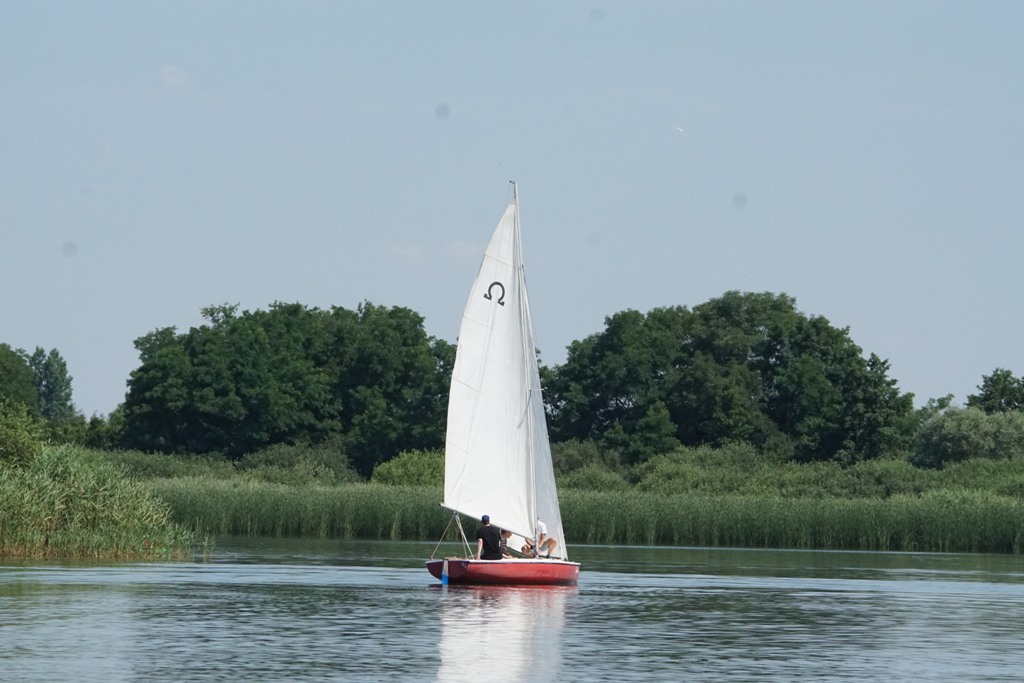 Wypłynęły żaglówki po Puchar Wójta Gminy Kunice         
