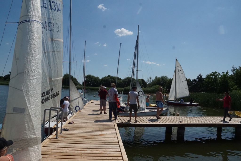 Wypłynęły żaglówki po Puchar Wójta Gminy Kunice         
