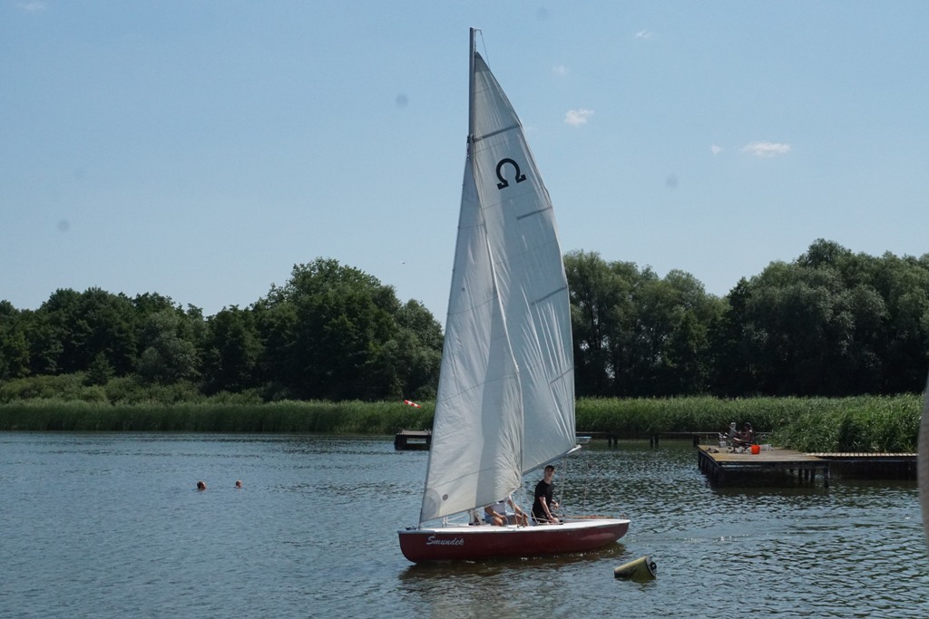 Wypłynęły żaglówki po Puchar Wójta Gminy Kunice         
