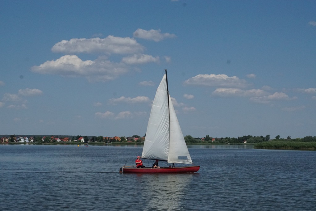 Wypłynęły żaglówki po Puchar Wójta Gminy Kunice         
