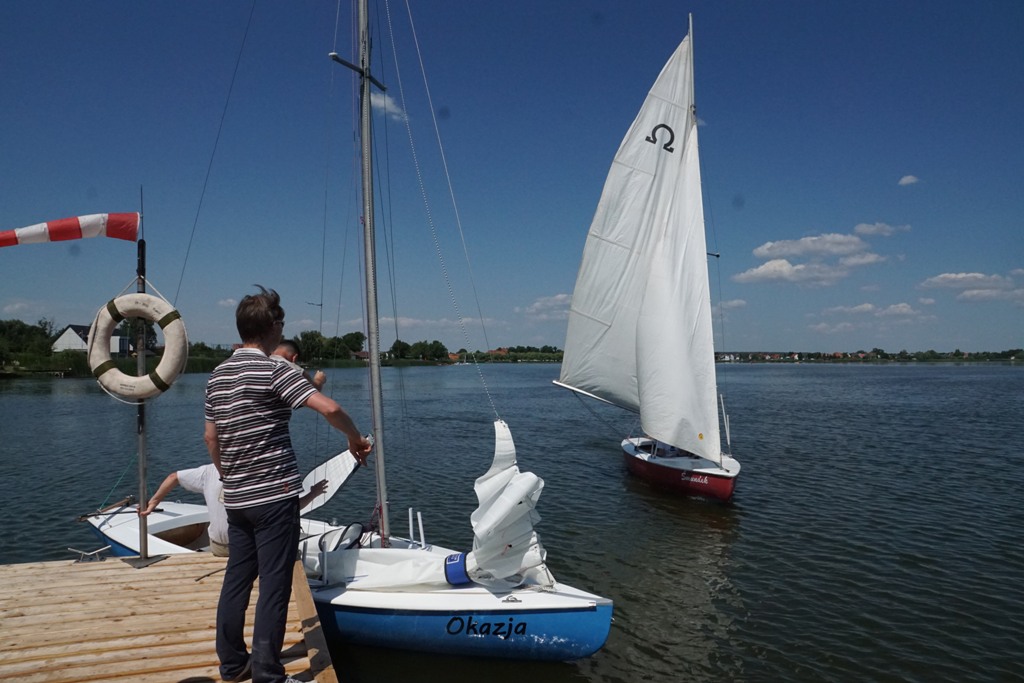 Wypłynęły żaglówki po Puchar Wójta Gminy Kunice         
