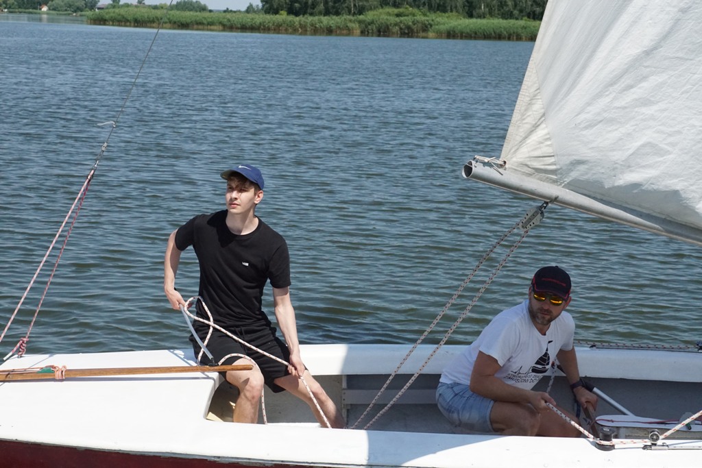 Wypłynęły żaglówki po Puchar Wójta Gminy Kunice         
