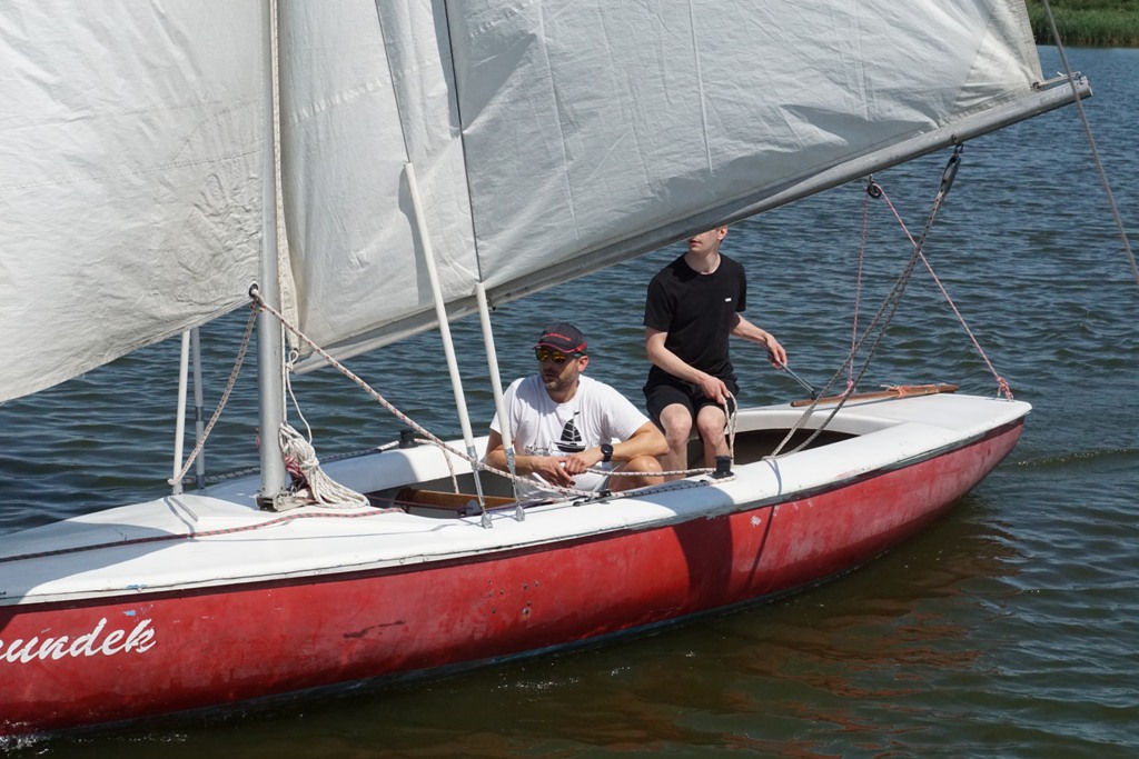 Wypłynęły żaglówki po Puchar Wójta Gminy Kunice         
