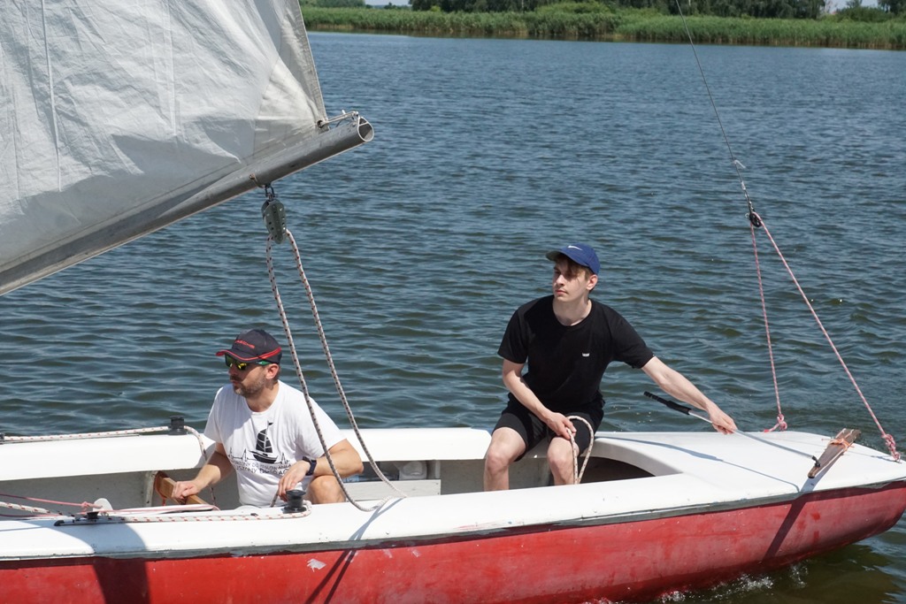 Wypłynęły żaglówki po Puchar Wójta Gminy Kunice         
