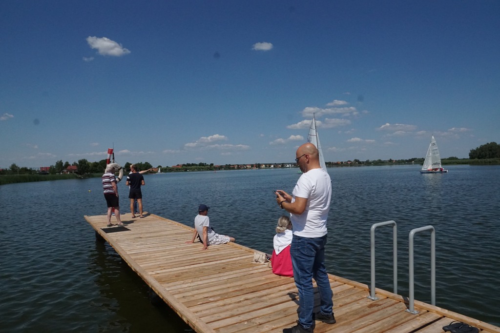 Wypłynęły żaglówki po Puchar Wójta Gminy Kunice         
