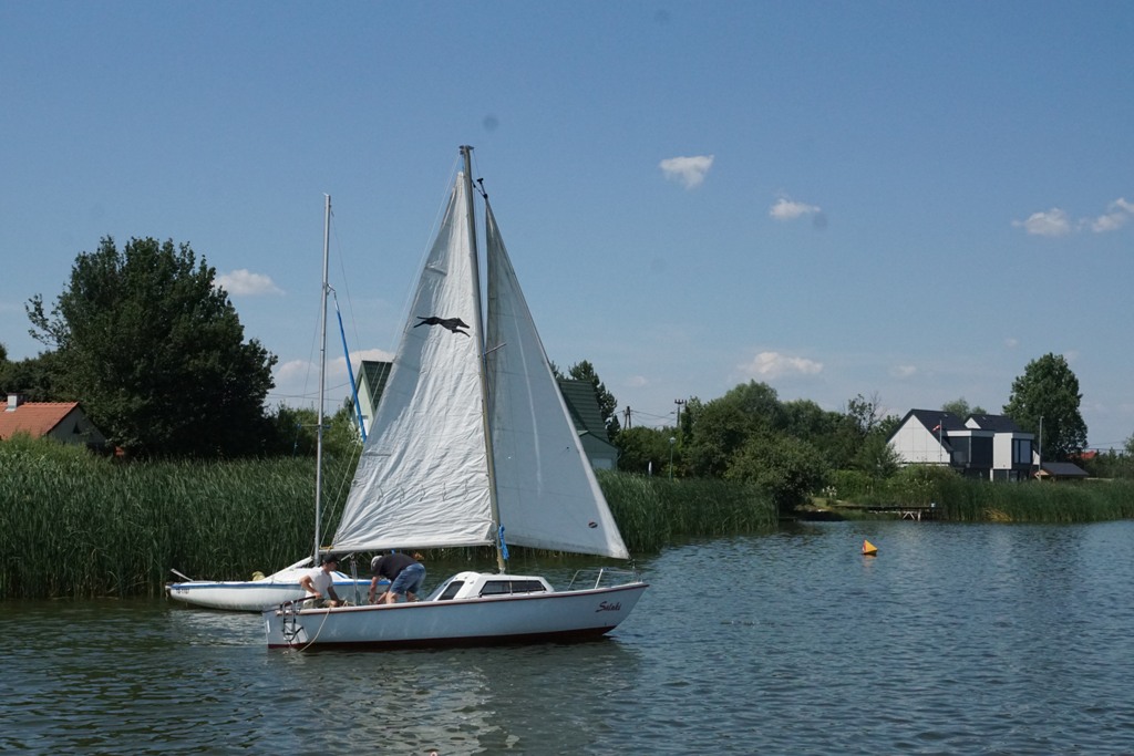 Wypłynęły żaglówki po Puchar Wójta Gminy Kunice         
