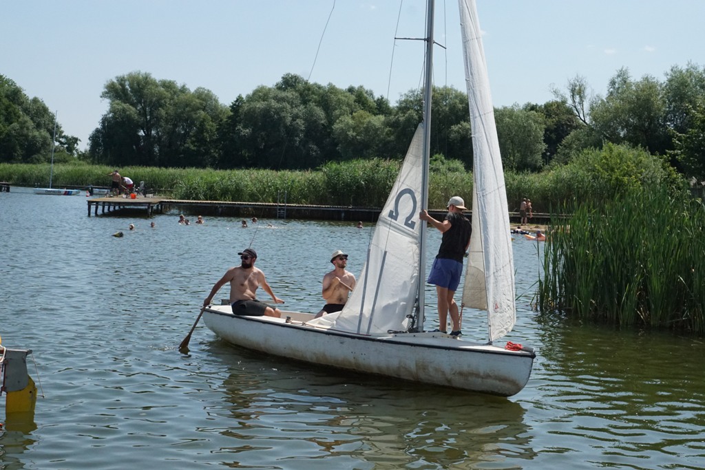 Wypłynęły żaglówki po Puchar Wójta Gminy Kunice         
