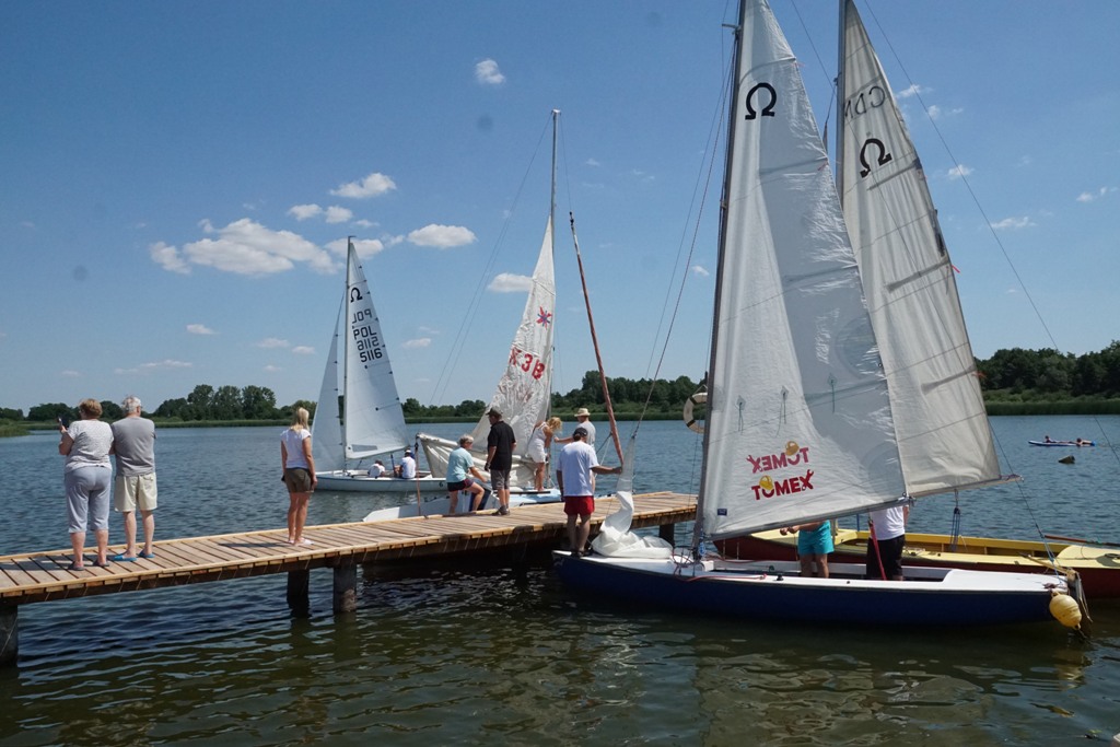 Wypłynęły żaglówki po Puchar Wójta Gminy Kunice         
