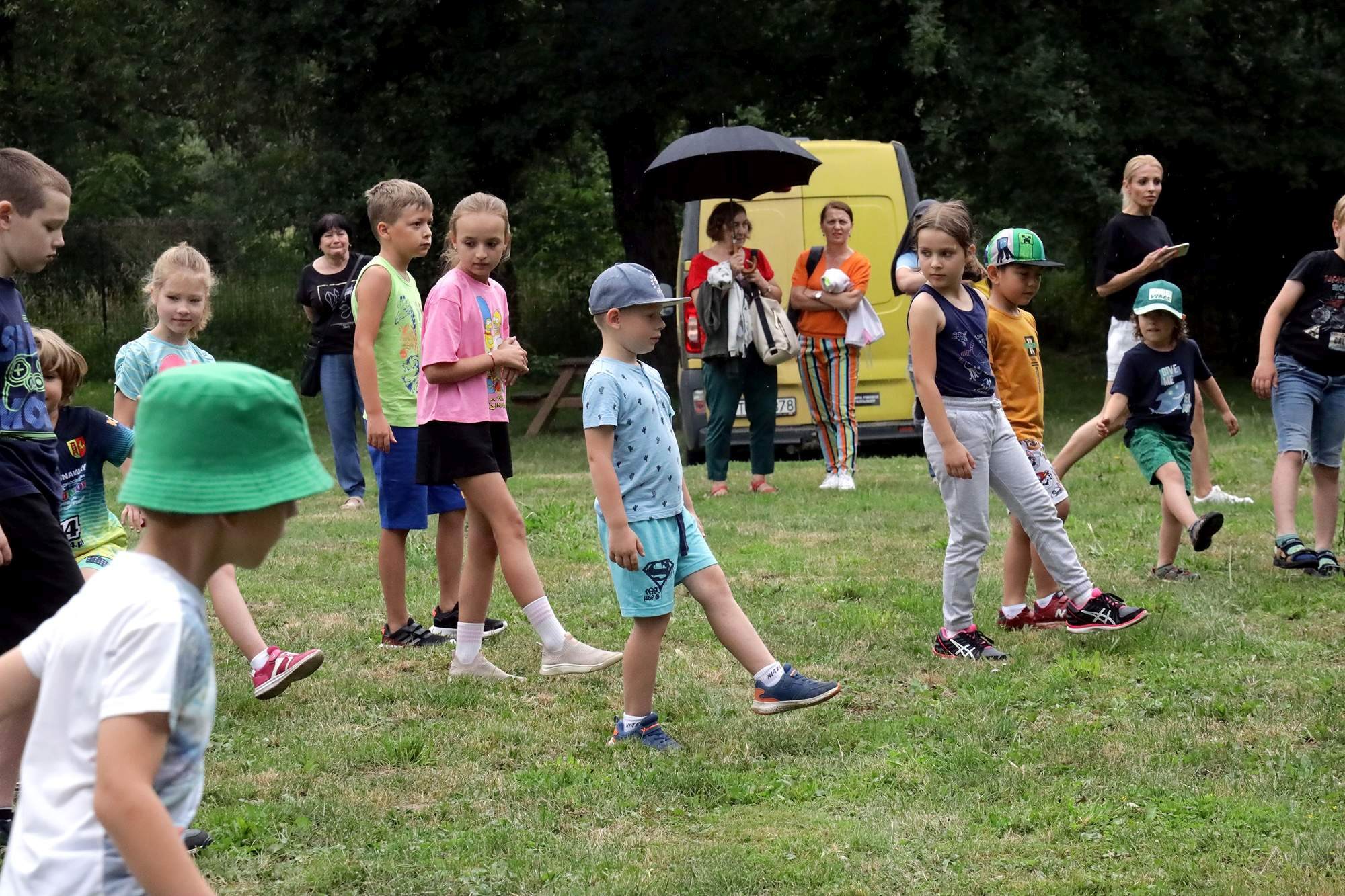 Ninja Kids pokonuje przeszkody na kąpielisku Kormoran