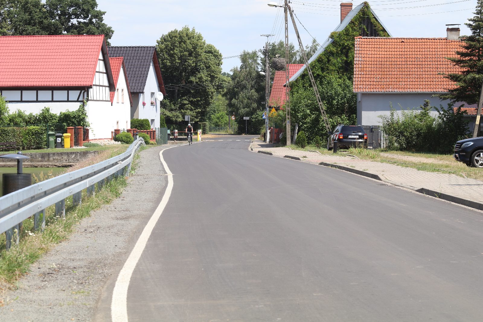 Otwarcie odcinka drogi powiatowej w Szczytnikach nad Kaczawą