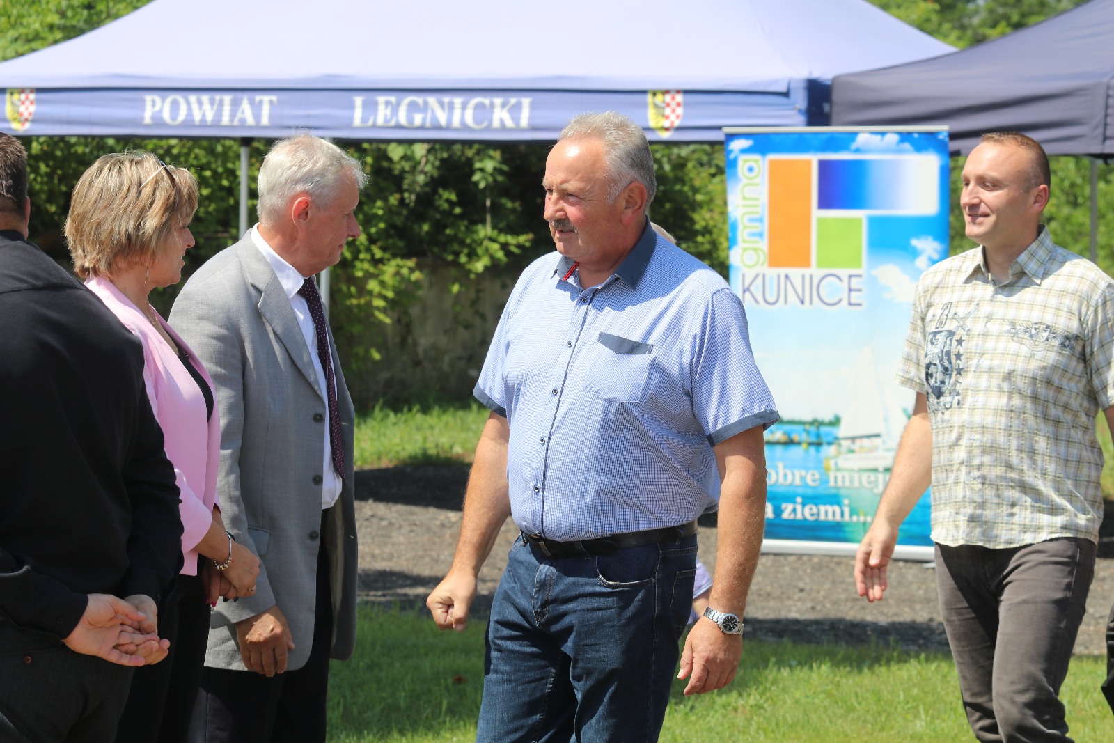 Otwarcie odcinka drogi powiatowej w Szczytnikach nad Kaczawą