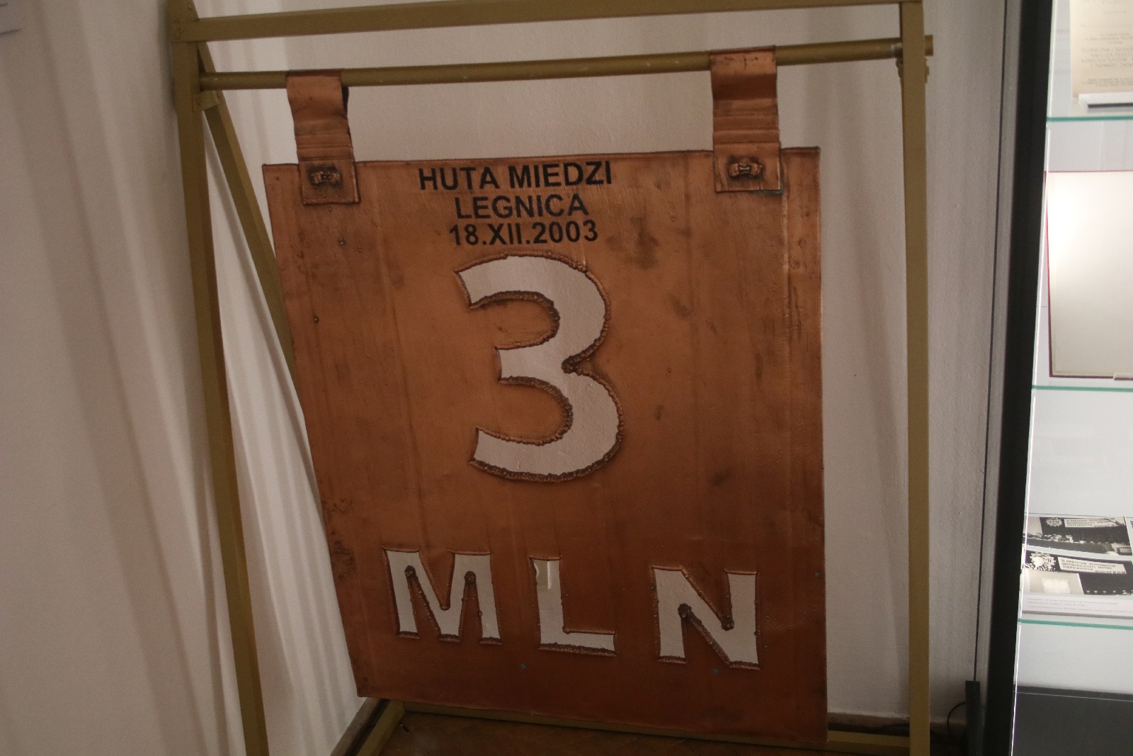 Siedem dekad Huty Miedzi „Legnica” wystawa Muzeum Miedzi