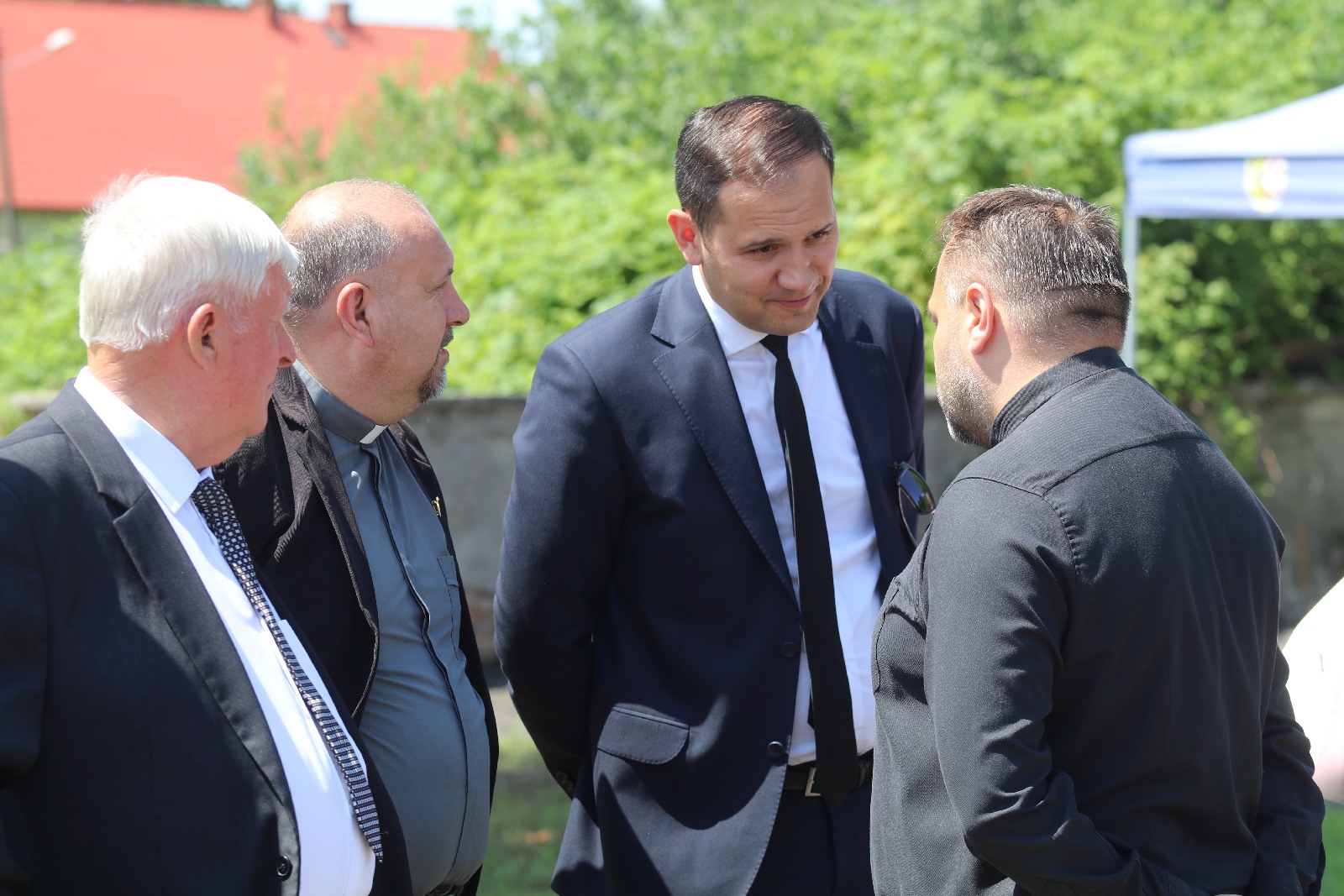 Otwarcie odcinka drogi powiatowej w Szczytnikach nad Kaczawą