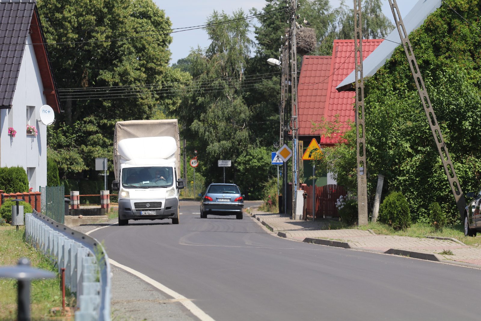 Otwarcie odcinka drogi powiatowej w Szczytnikach nad Kaczawą