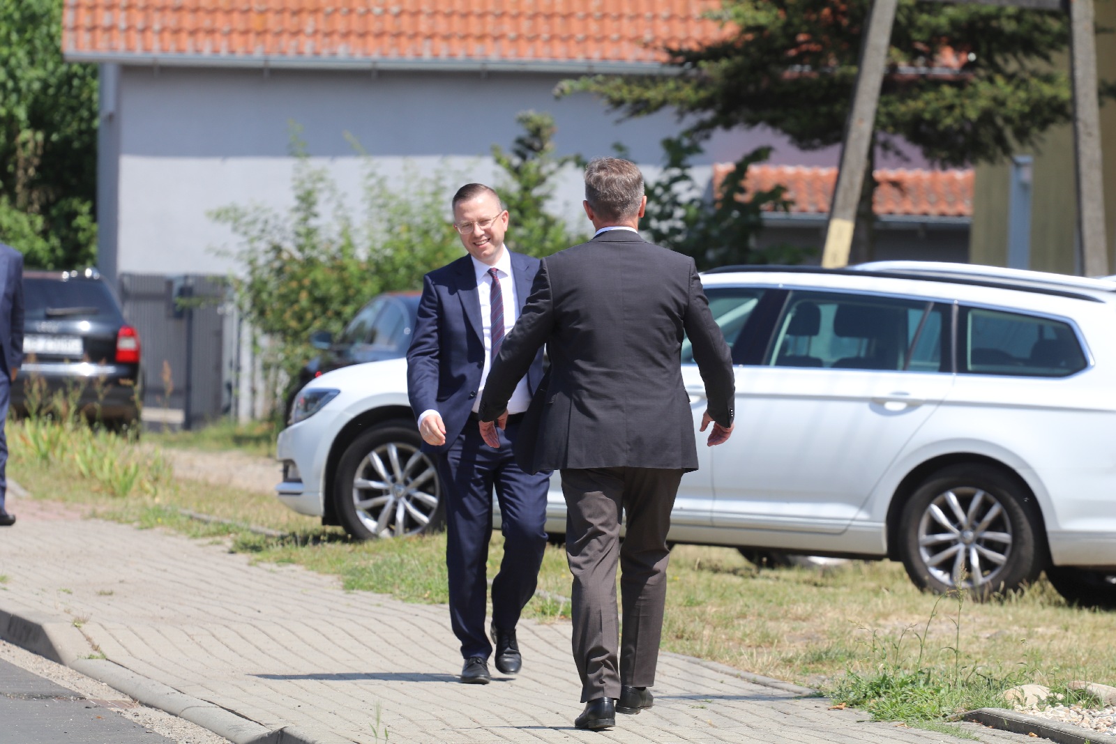 Otwarcie odcinka drogi powiatowej w Szczytnikach nad Kaczawą