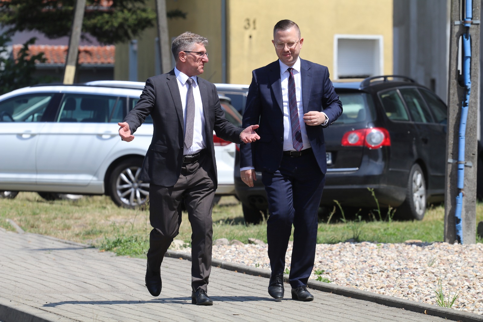 Otwarcie odcinka drogi powiatowej w Szczytnikach nad Kaczawą