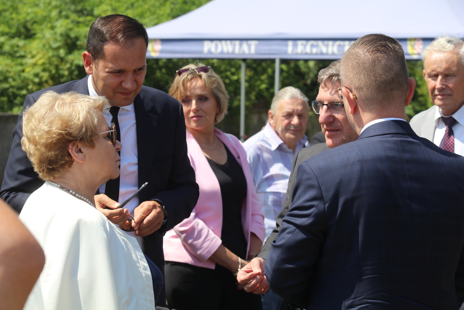 Otwarcie odcinka drogi powiatowej w Szczytnikach nad Kaczawą