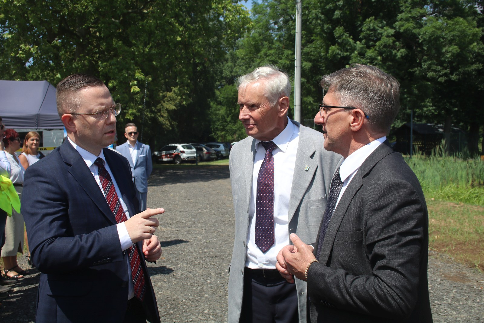 Otwarcie odcinka drogi powiatowej w Szczytnikach nad Kaczawą