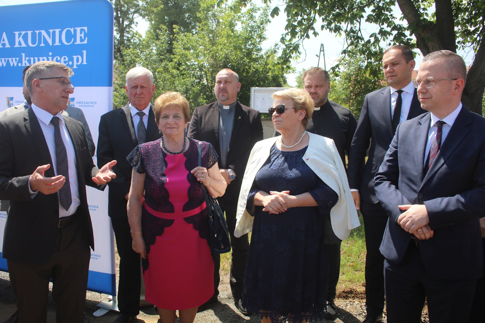 Otwarcie odcinka drogi powiatowej w Szczytnikach nad Kaczawą