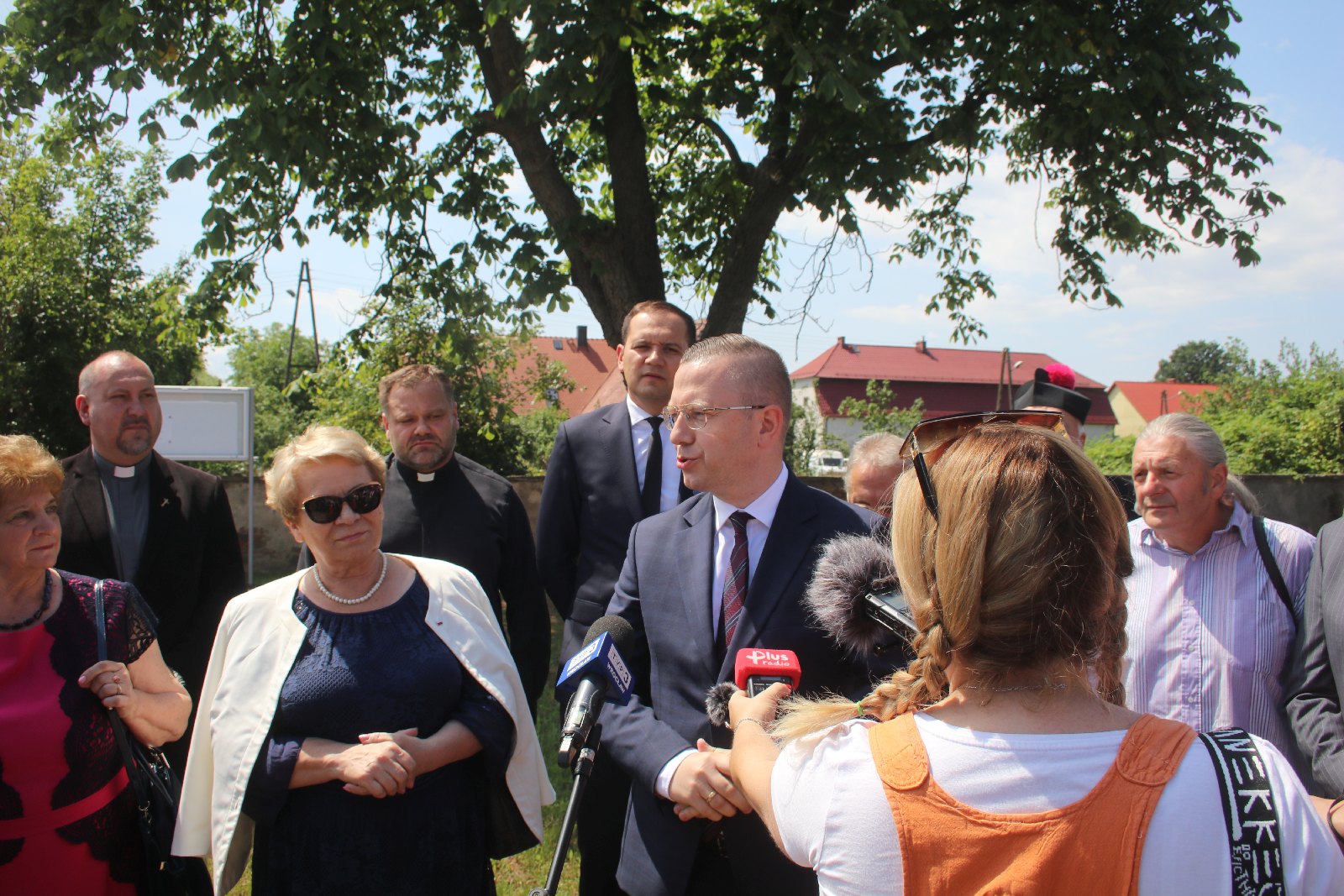 Otwarcie odcinka drogi powiatowej w Szczytnikach nad Kaczawą