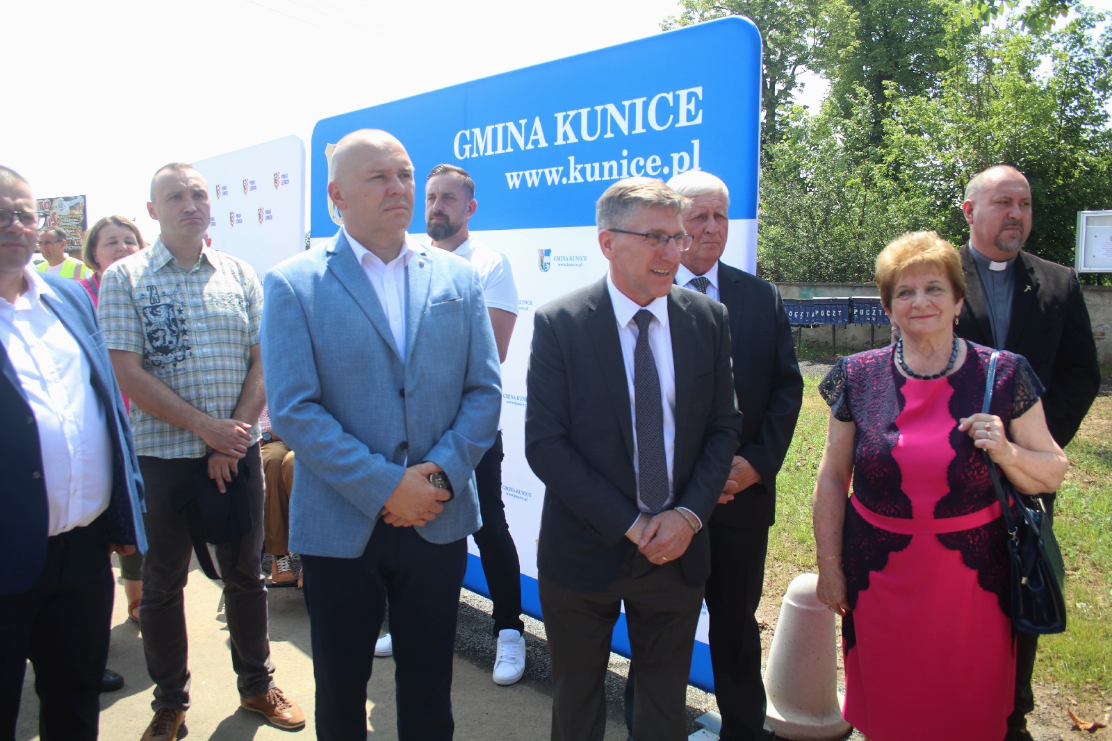 Otwarcie odcinka drogi powiatowej w Szczytnikach nad Kaczawą