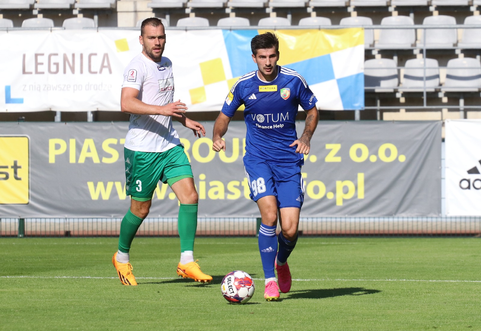 Miedź Legnica wygrywa w sparingu z drugoligowym KKS Kalisz