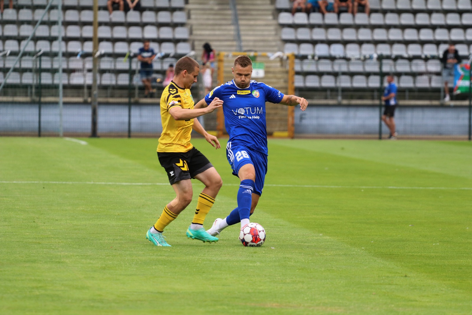 Miedź Legnica wygrała z GKS Katowice! Drygas bohaterem