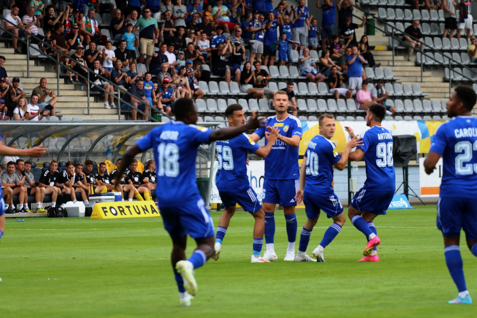 Miedź Legnica wygrała z GKS Katowice! Drygas bohaterem