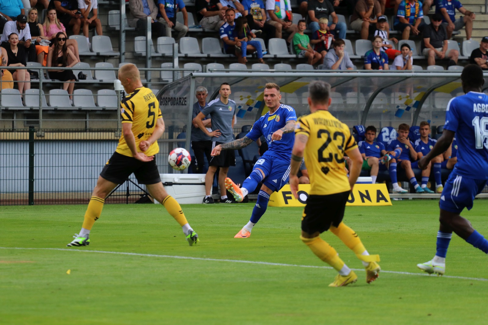 Miedź Legnica wygrała z GKS Katowice! Drygas bohaterem