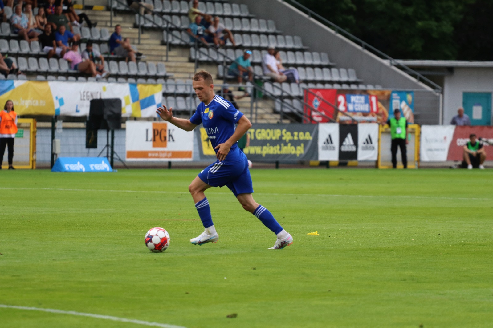 Miedź Legnica wygrała z GKS Katowice! Drygas bohaterem