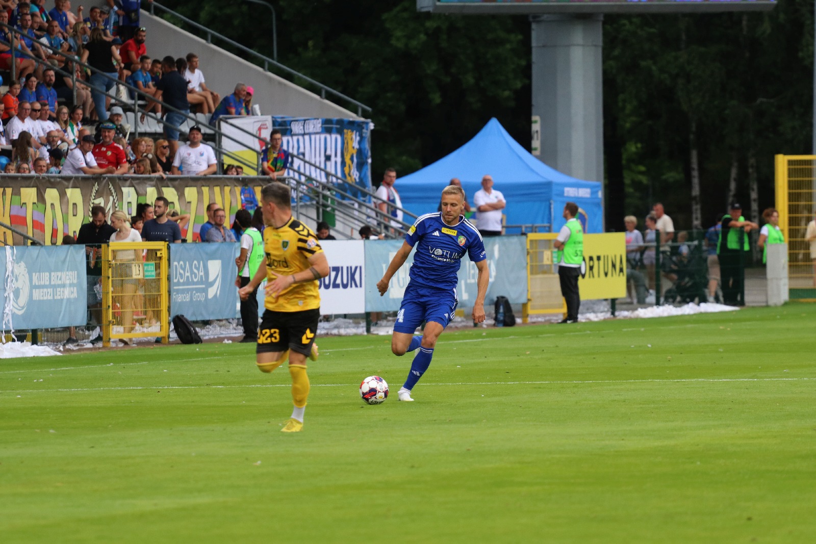 Miedź Legnica wygrała z GKS Katowice! Drygas bohaterem