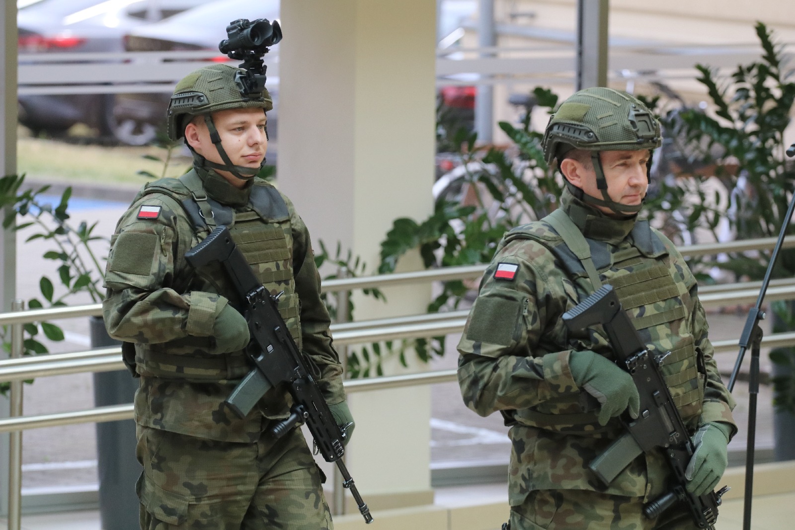 Minister Obrony Narodowej i Marszałek Sejmu RP w Legnicy