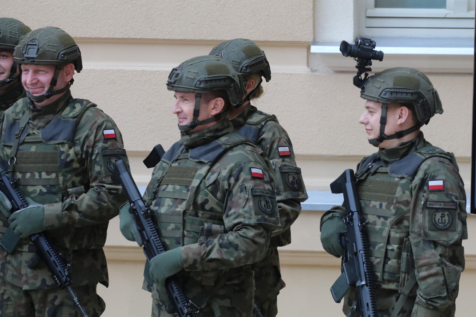 Minister Obrony Narodowej i Marszałek Sejmu RP w Legnicy