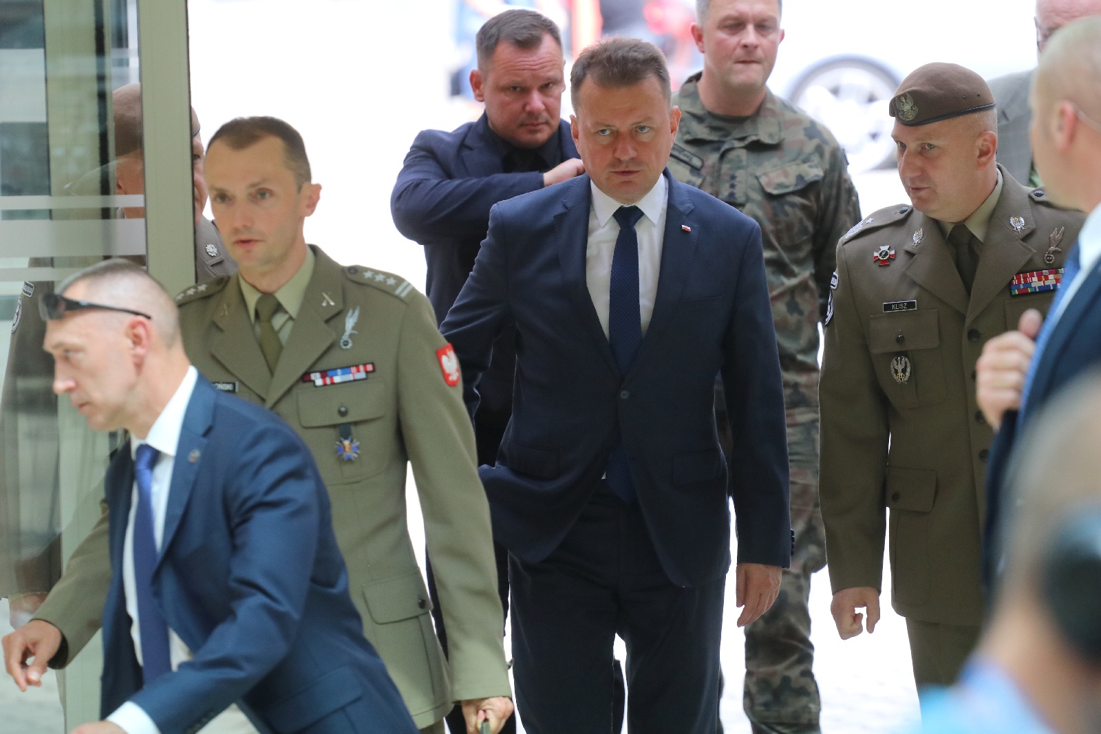 Minister Obrony Narodowej i Marszałek Sejmu RP w Legnicy