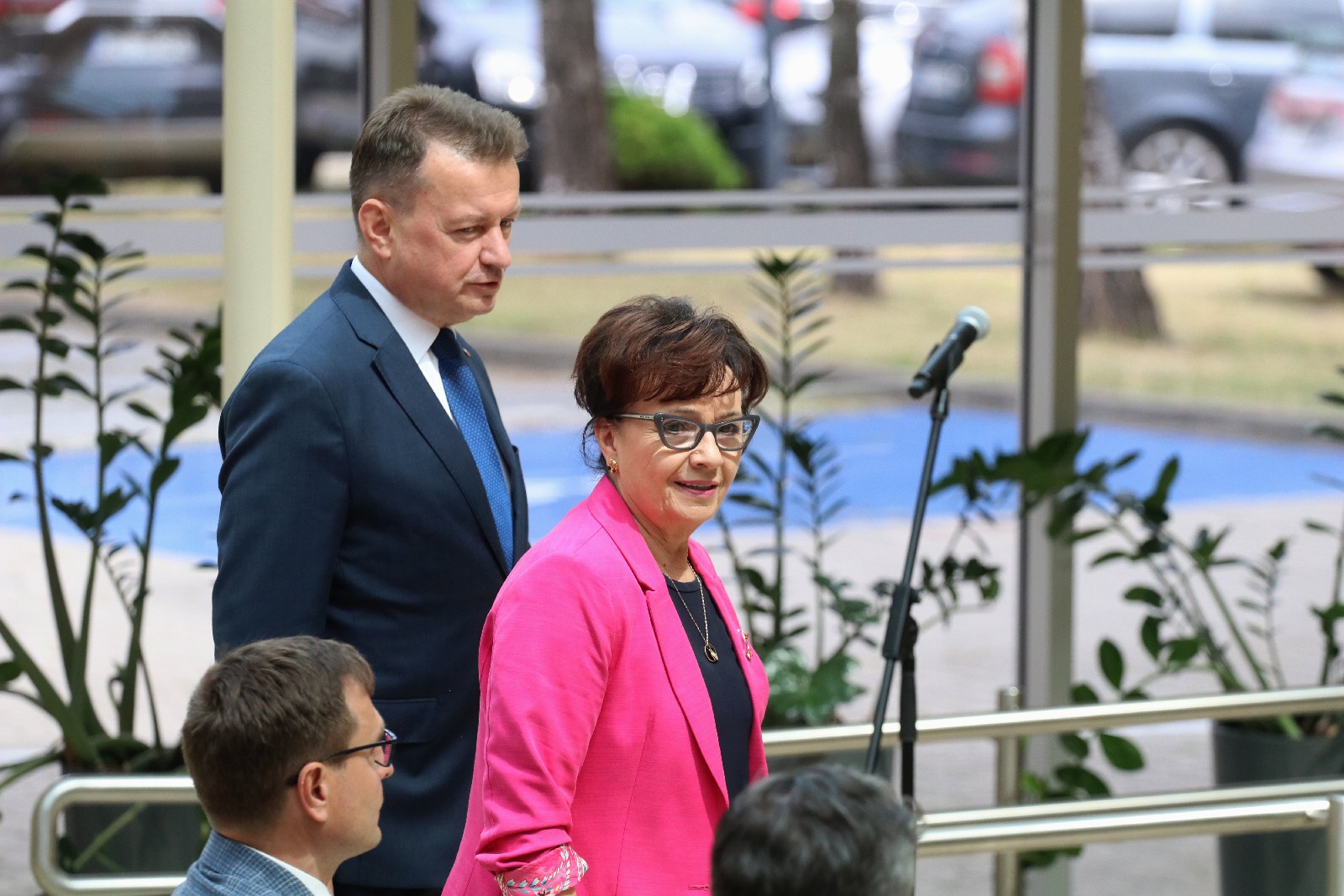 Minister Obrony Narodowej i Marszałek Sejmu RP w Legnicy